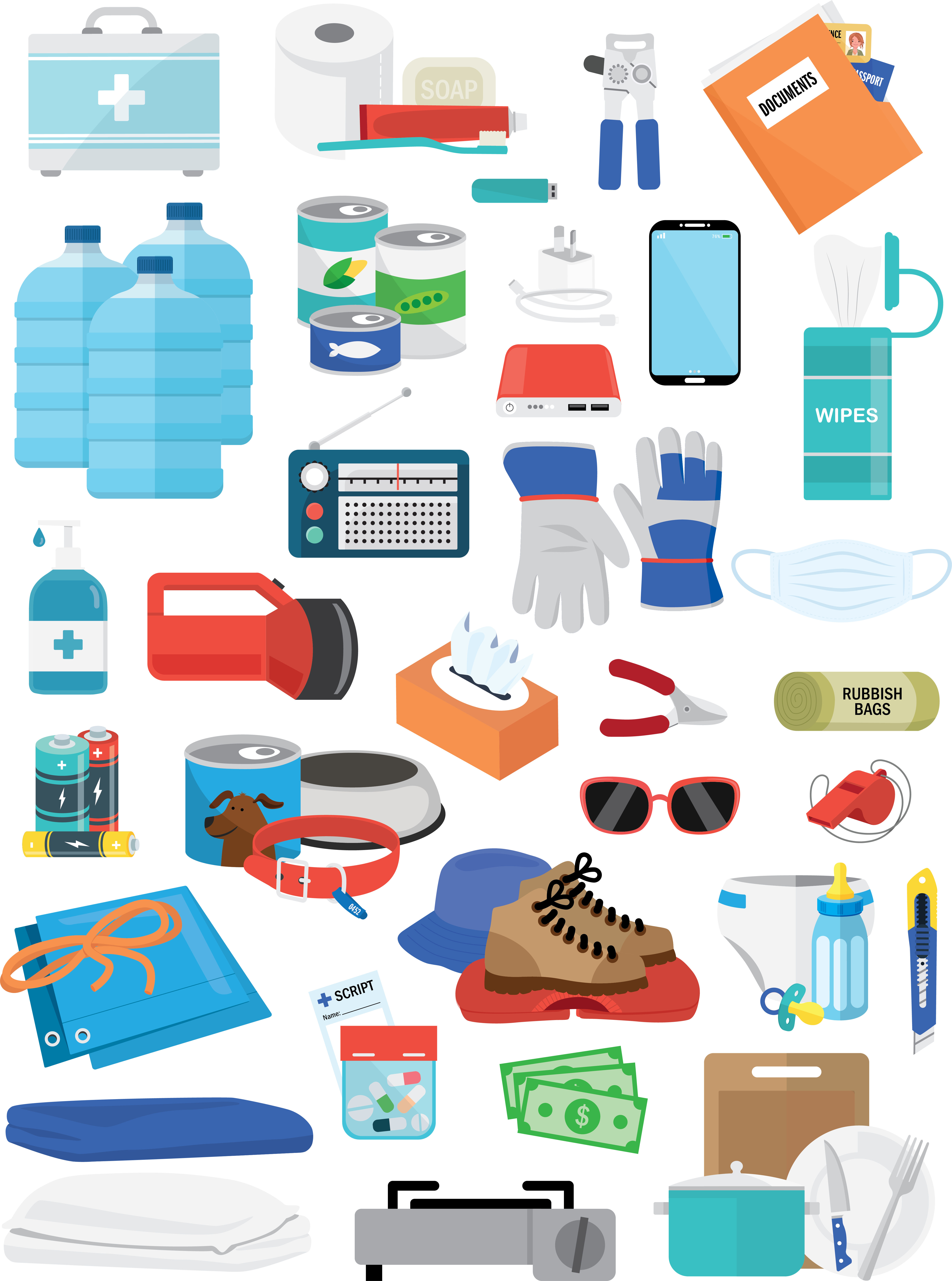 Emergency Survival Kit List | Get Ready QLD