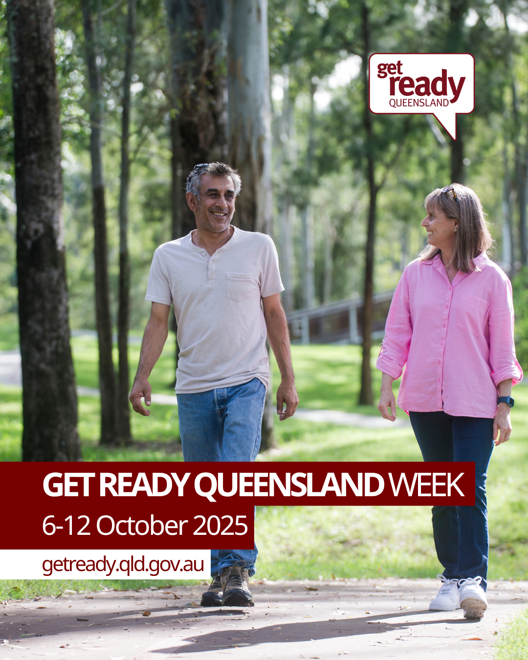 Get Ready Queensland Week Social Tile