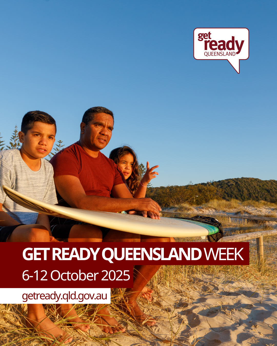 Get Ready Queensland Week Social Tile