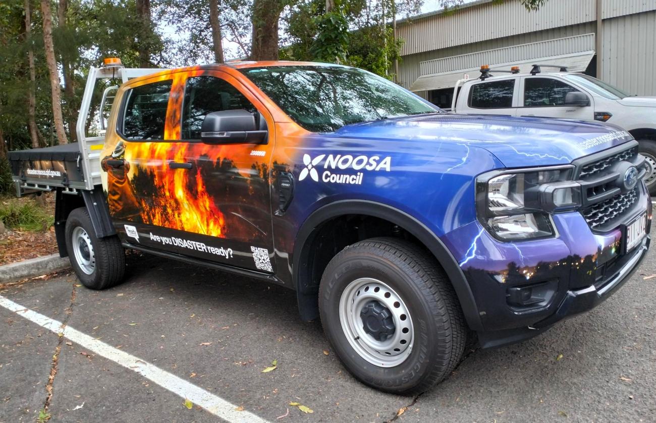 Noosa Vehicle Wrap