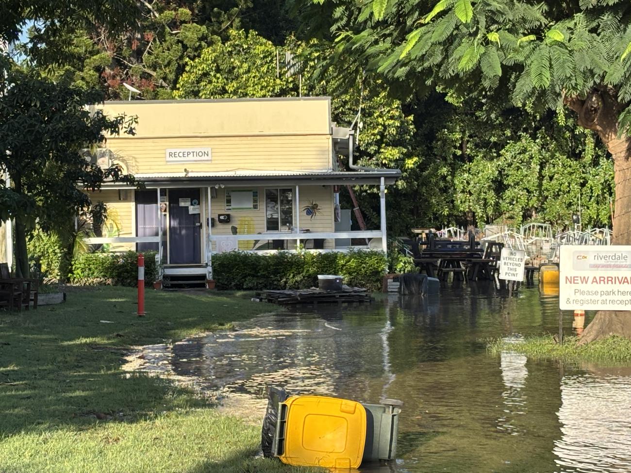 Flood affected business in Bundaberg