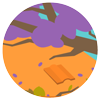 Overhanging tree icon