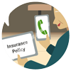 Insurance policy icon