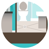 Bathroom drain icon