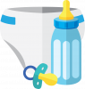 Baby supplies icon