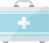 First aid kit icon