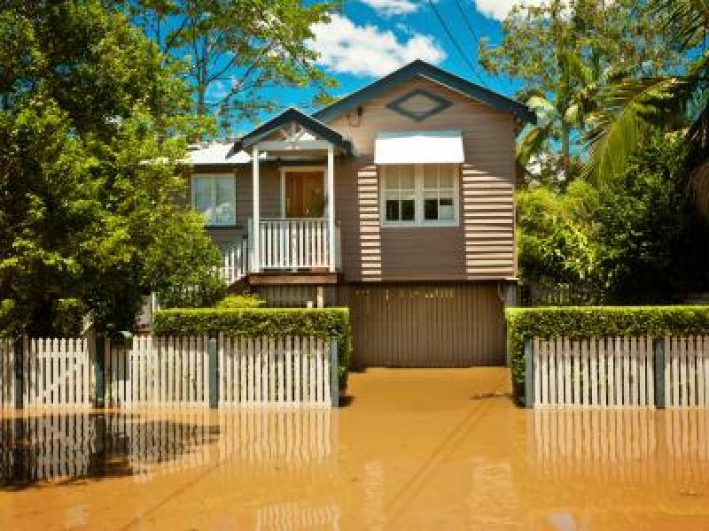 Queensland home impacted by severe flooding