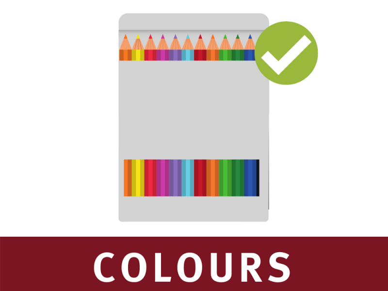 What you'll need: colouring pencils or markers