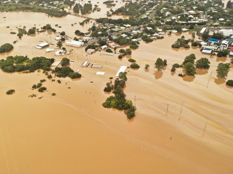 Flooding in Gympie, February 2022