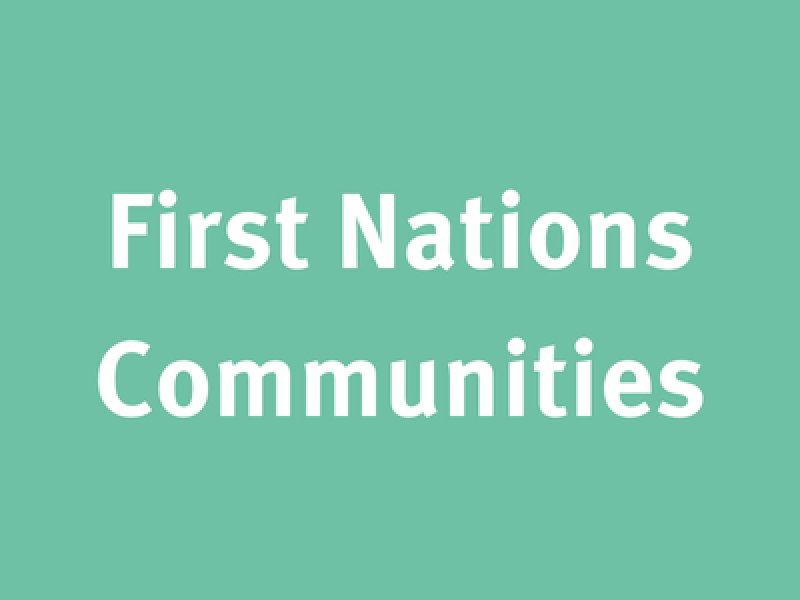 First Nations Communities