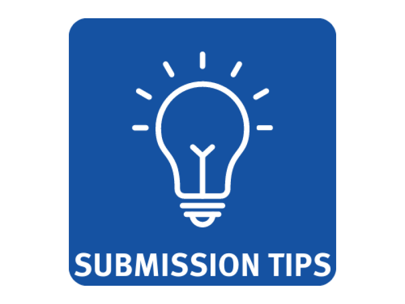 RAA23 SUBMISSION TIPS