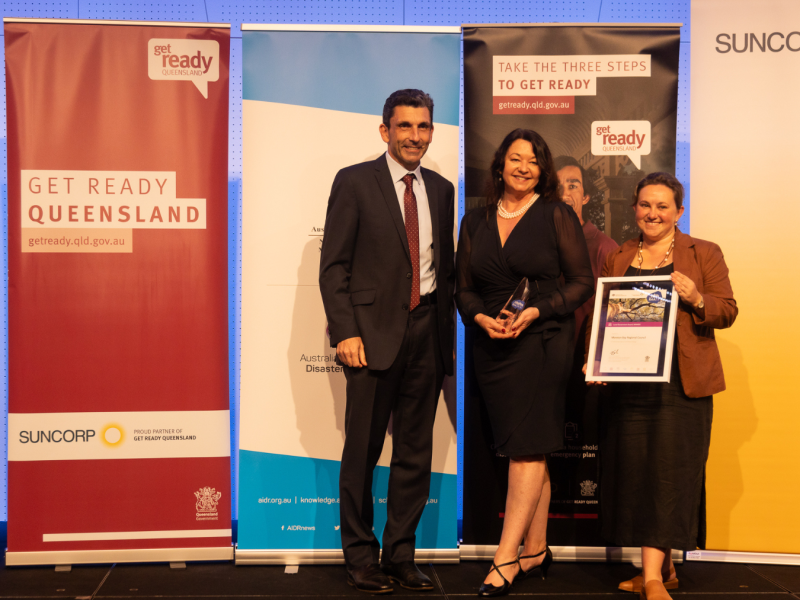 WINNER, Local Government Category, 2023 Queensland Resilient Australia Awards