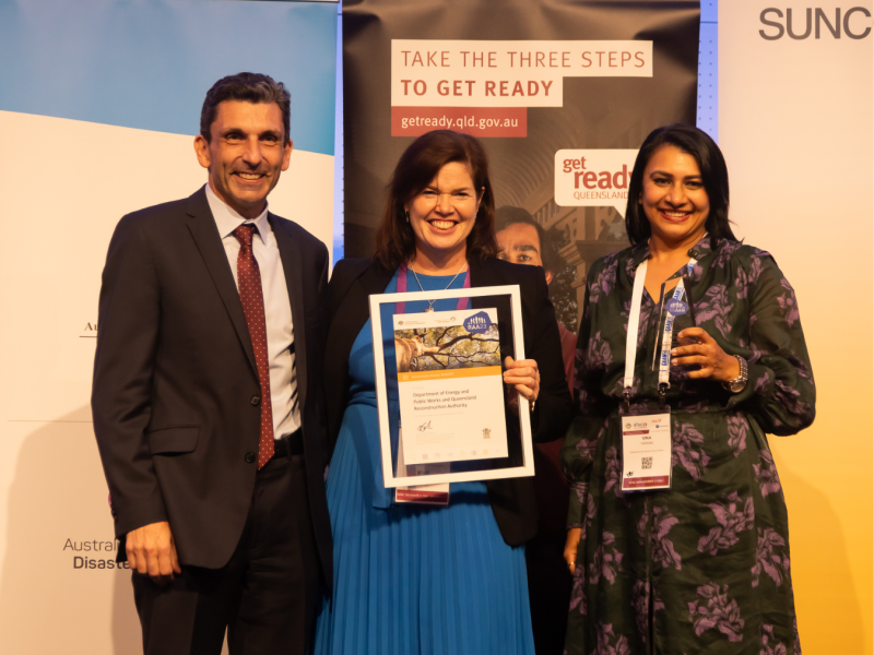 Winner of Government Category, 2023 Queensland Resilient Australia Awards, Resilient Home Fund, Disaster Resilient Program