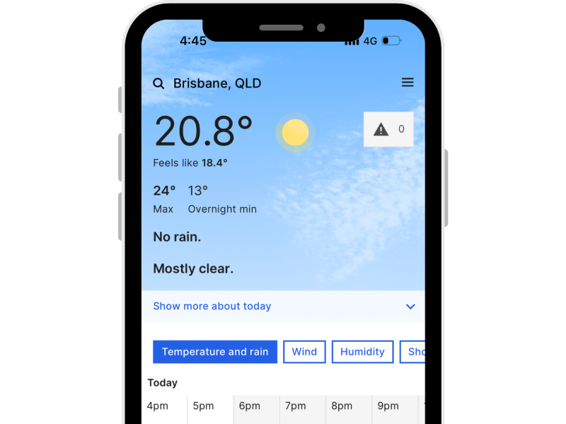 Bom Weather App