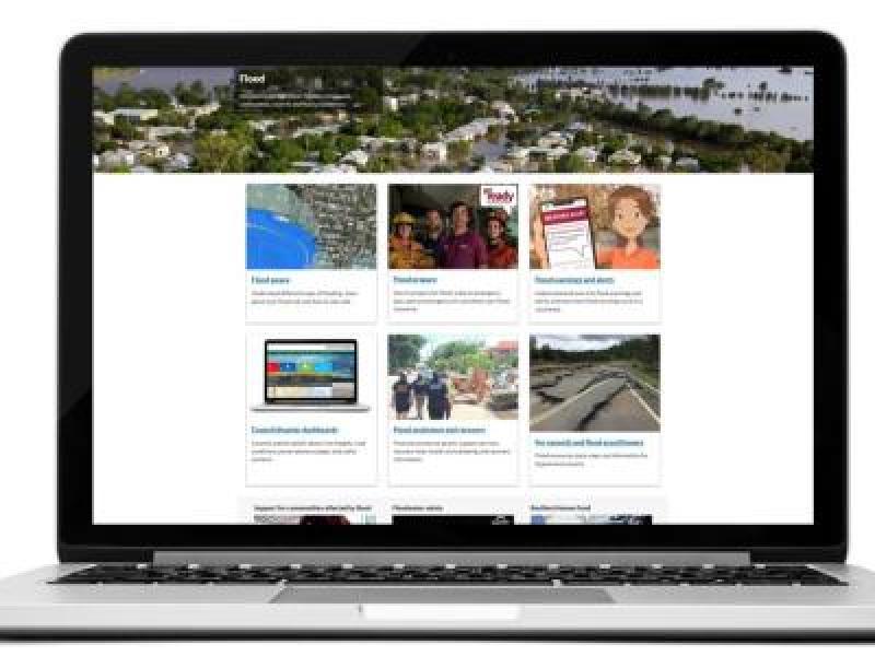 Queensland Government Flood Website