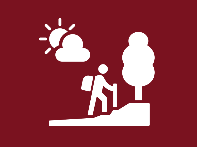 QR CODE HIKING IN HEAT