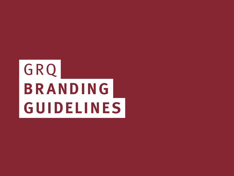 GRQ Branding Guidelines