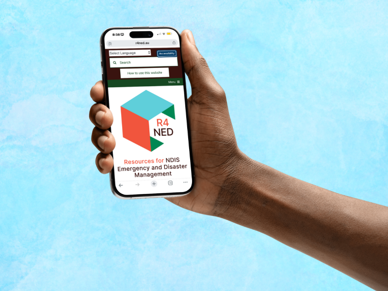 r4ned website on phone